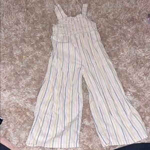 Old Navy Pastel Striped Jumpsuit